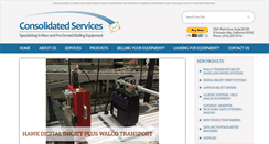 Desktop Screenshot of mailingequipment.us